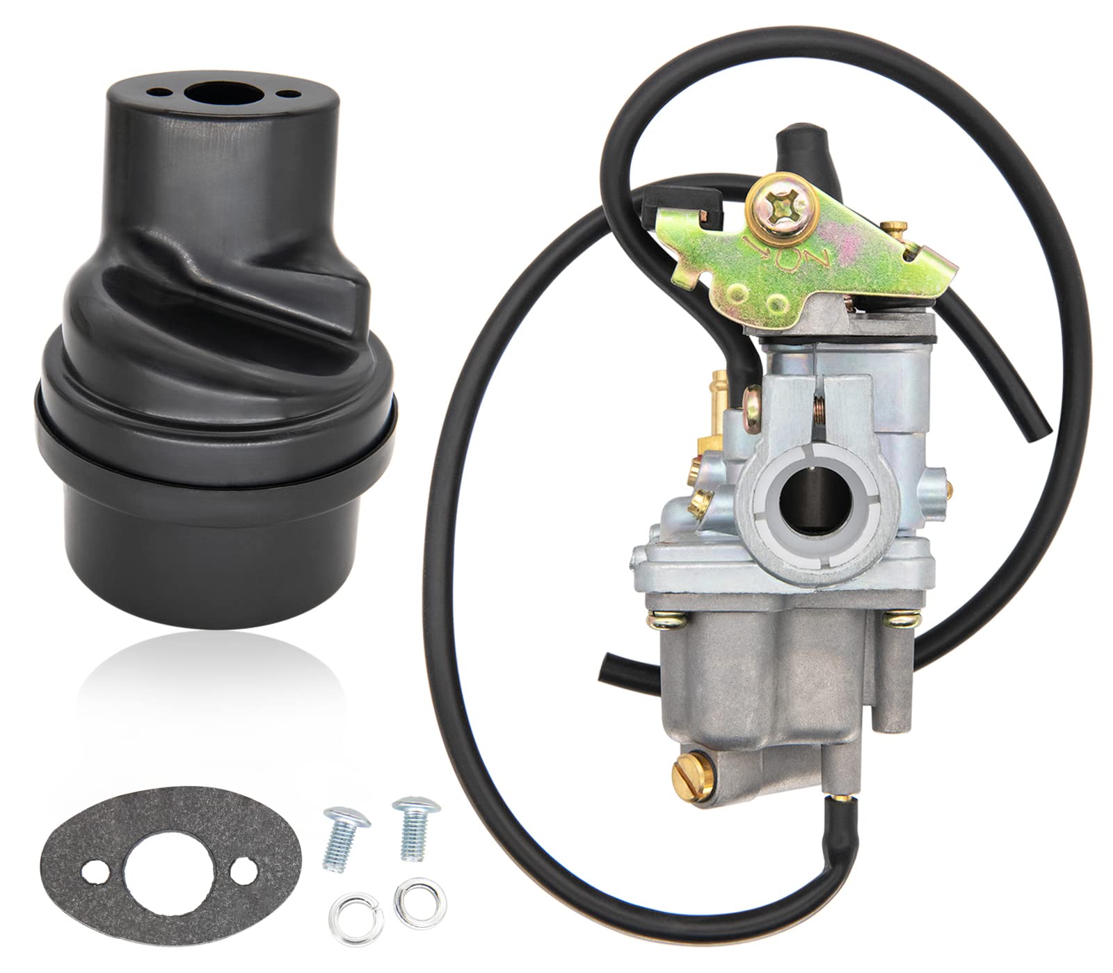 LT50 Carburetor Compatible For Suzuki JR50 LT-A 50 Carb 1984-2005, LT 50 Carburetor With Air Filter Box