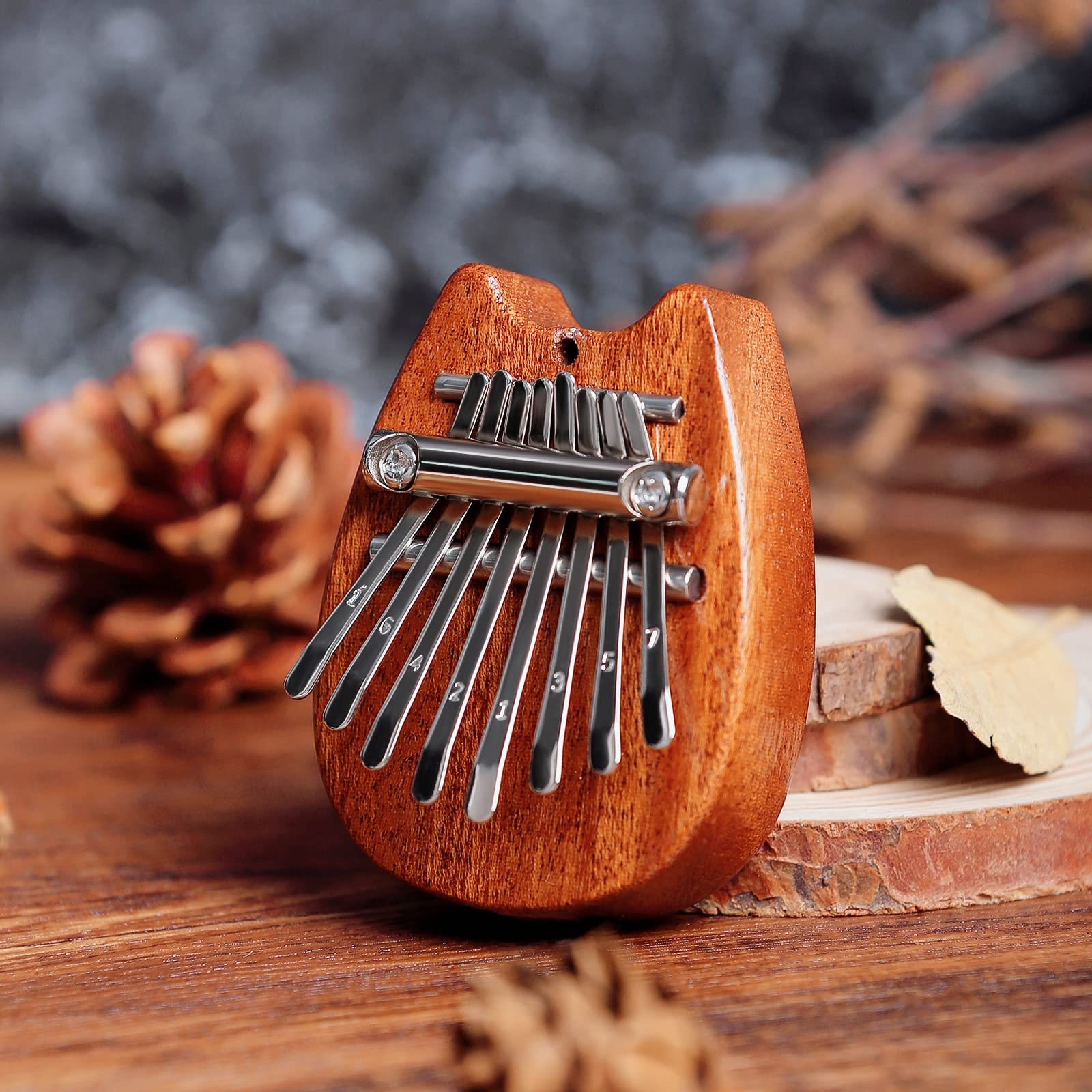 MIFOGE Mini Kalimba Thumb Piano 8Keys & MIFOGE Kalimba Thumb Piano 17 Keys