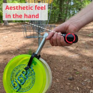 Zuca Disc Golf Cart Grip | Quality Handle Grip for ZUCA Cart | Zuca Cart Accessories | Super Durable Foam Material | Essential Disc Golf Accessories for Men (Black)