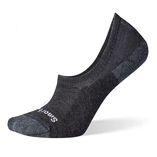 Smartwool SW001728003M Women's Everyday Cushion No Show Socks Charcoal M