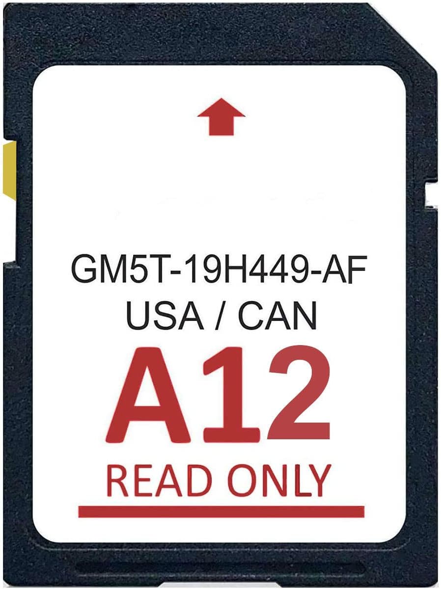 Latest Navigation sd Card Fits Ford Lincoln USA Canada- 2021|2022 Newest GPS Map Card Updated A12 - GM5T-19H449-AF