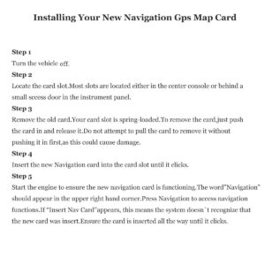 Latest Navigation sd Card Fits Ford Lincoln USA Canada- 2021|2022 Newest GPS Map Card Updated A12 - GM5T-19H449-AF