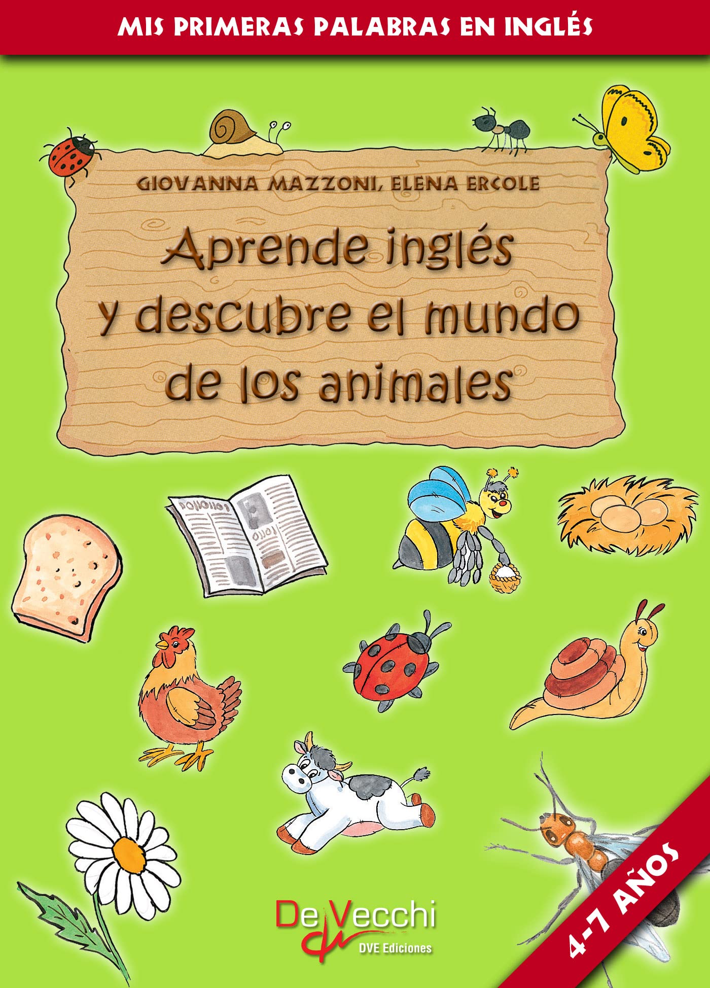 Aprende inglés y descubre el mundo de los animales (Spanish Edition)