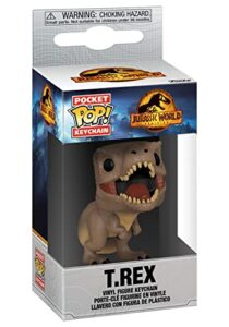 funko pop! keychain: jurassic world dominion - t. rex