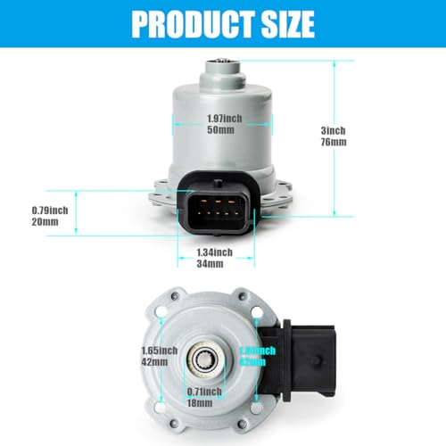 FANHAY AE8Z-7C604-A Automatic Transmission Clutch Actuator A/B for 2012 2013 2014 2015 2016 2017 2018 Ford Focus SE SEL & 2011-2019 Ford Fiesta,Shift Interlock Solenoid AE8Z-7C604 AE8Z7C604A