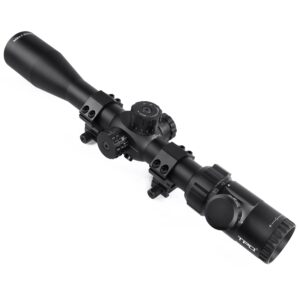 MK6.5-20X42SAL Hunting Rifle Scope 30mm Tube Red/Green/Blue Illuminated Glass Etched Reticle SFP Riflescope w/Side Parallax Adjustment (MK6.5-20X42)