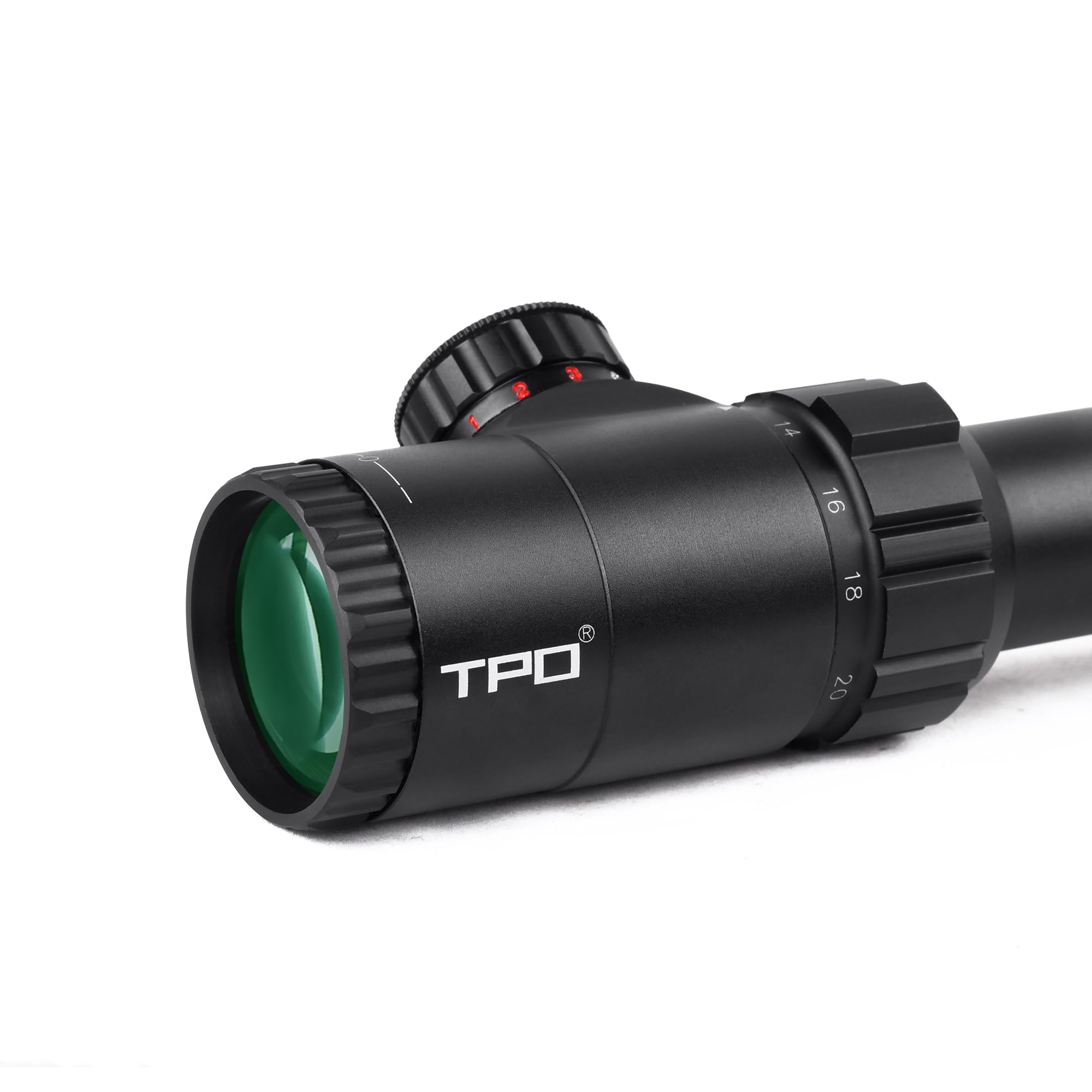 MK6.5-20X42SAL Hunting Rifle Scope 30mm Tube Red/Green/Blue Illuminated Glass Etched Reticle SFP Riflescope w/Side Parallax Adjustment (MK6.5-20X42)