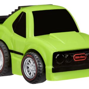 Little Tikes My First Cars Crazy Fast Cars Muscle Car Pullback Toy Car Vehicle with Epic Speed and Distance, Goes up to 50 ft