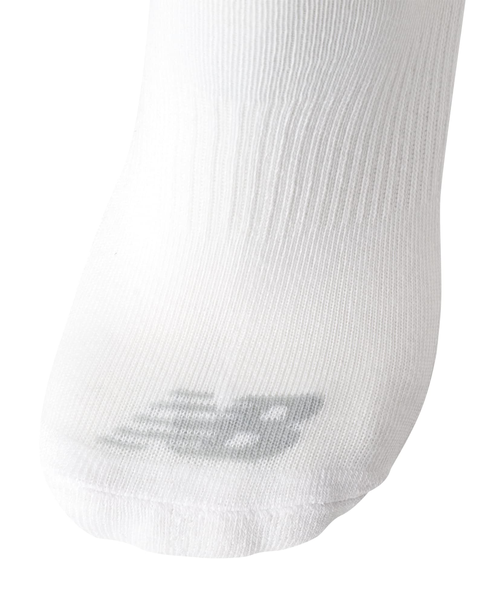 New Balance Men's Low Cut Basic 6-Pack Socks, Size 6-12.5, All White