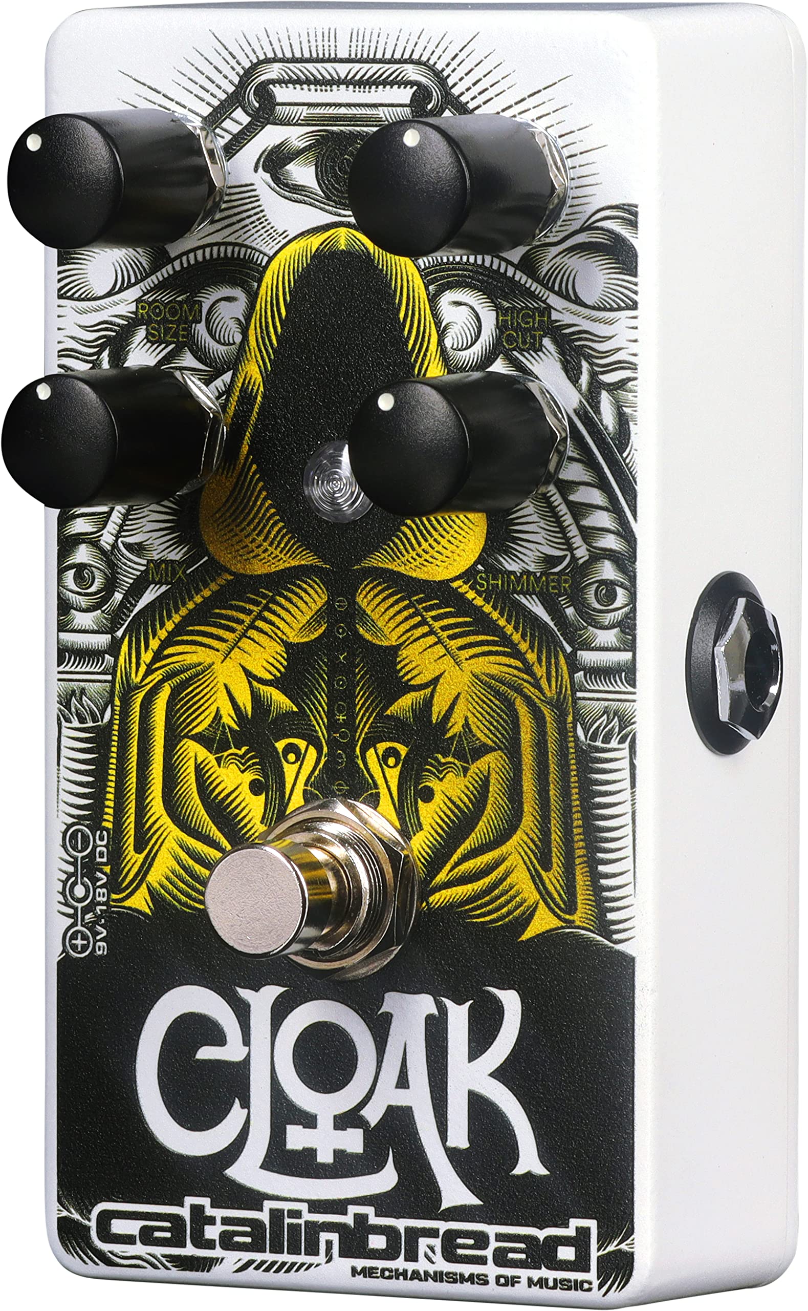 Catalinbread Cloak Reverb and Shimmer Pedal, Multi (853710004789)