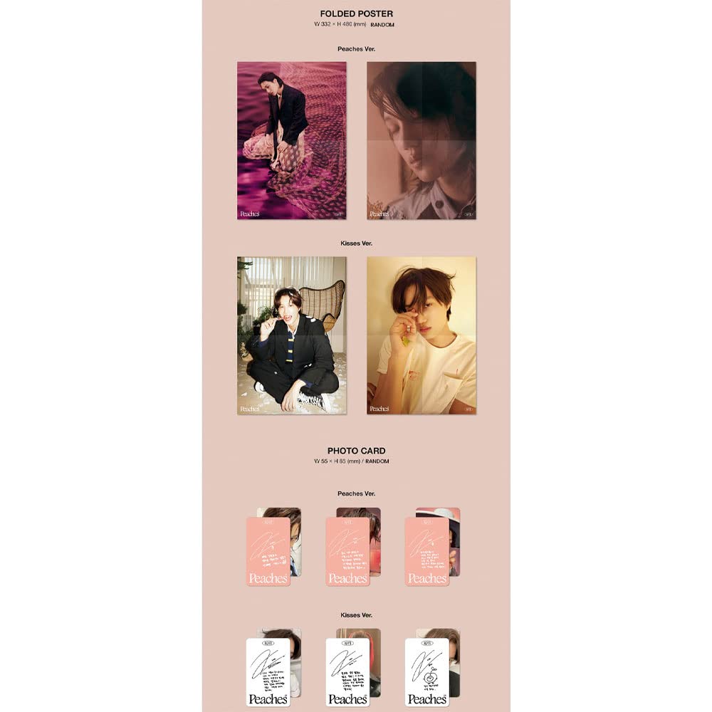 Dreamus EXO KAI Peaches Mini Album Vol.2 [Incl. Folded Poster] (Photobook B ver), SMK1323