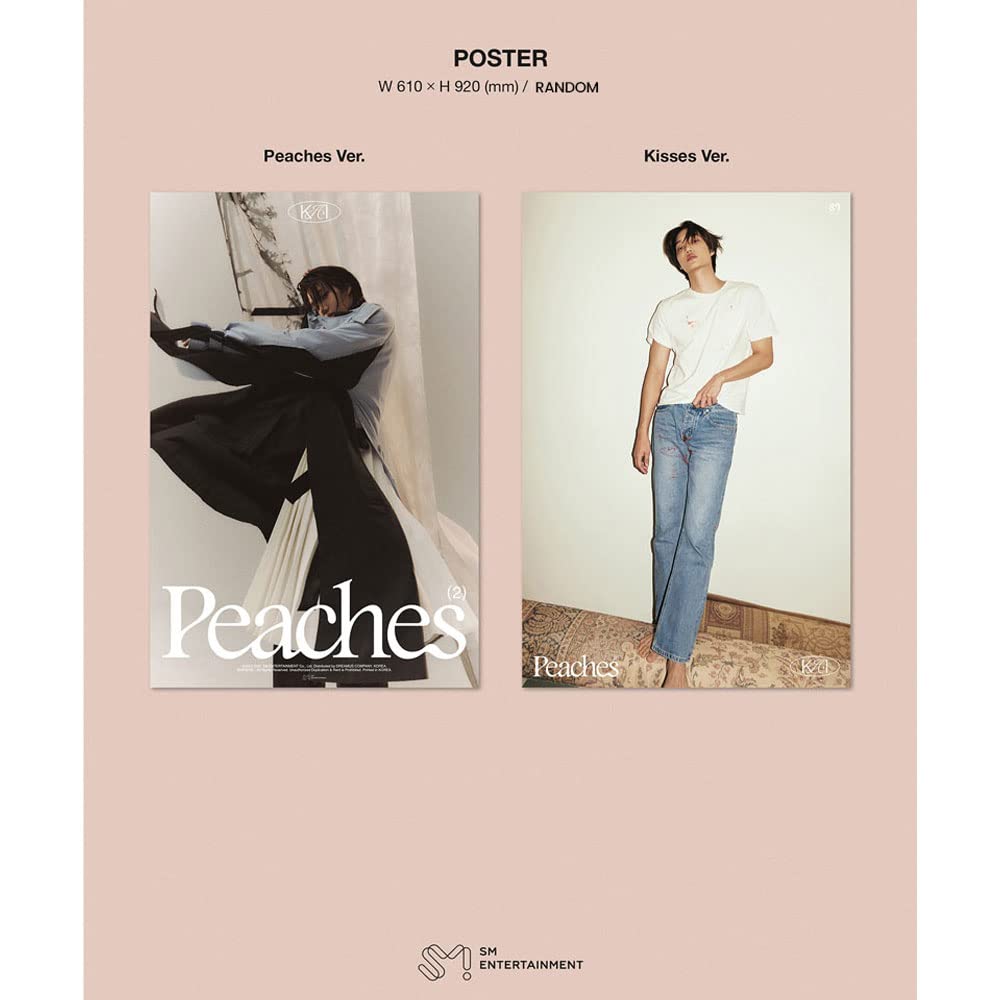 Dreamus EXO KAI Peaches Mini Album Vol.2 [Incl. Folded Poster] (Photobook B ver), SMK1323