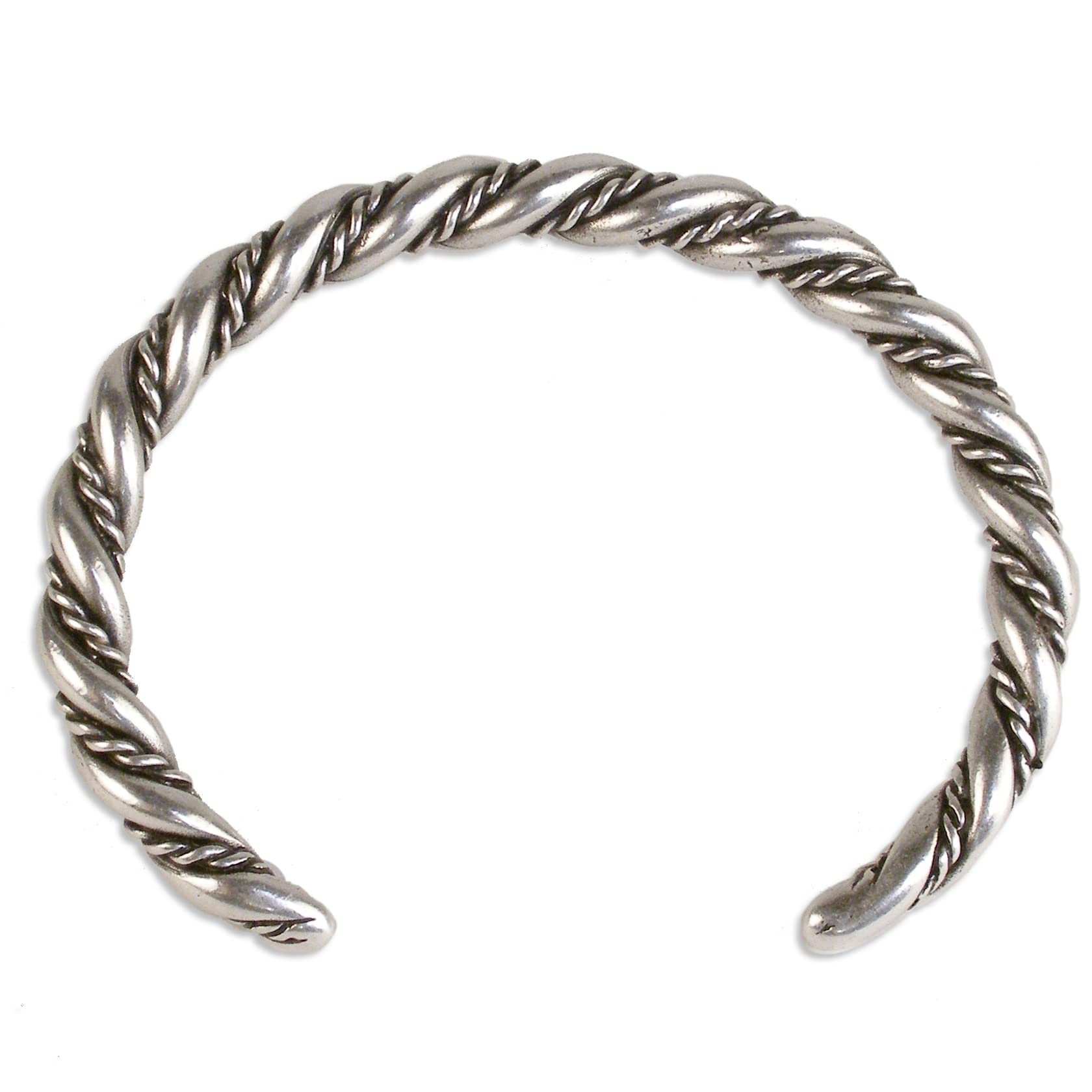 MUSEUM REPRODUCTIONS Viking Twisted Rope Cuff Bracelet