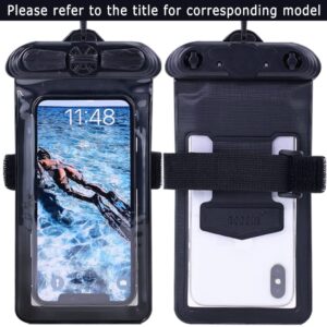 Vaxson Phone Case Black, Compatible with Nextbase 612GW Waterproof Pouch Dry Bag [ Not Screen Protector Film ]