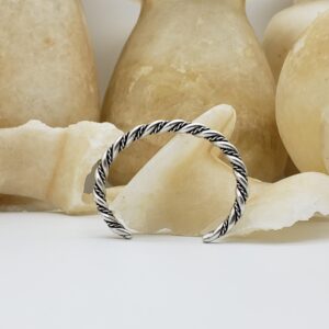 MUSEUM REPRODUCTIONS Viking Twisted Rope Cuff Bracelet