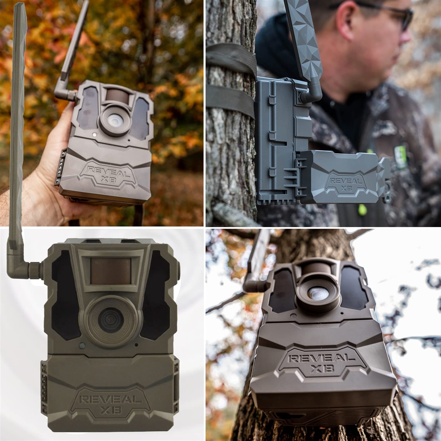 TACTACAM Reveal XB Cellular Trail Camera, No Glow - Verizon & AT&T