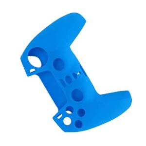 controller grip cover, removeable silicone sleeve comfort for ps5(blue)