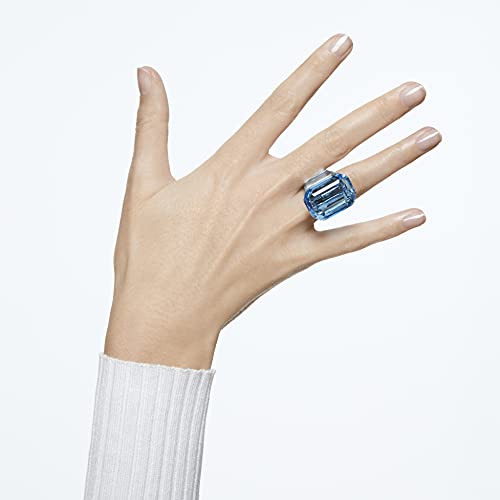 SWAROVSKI Lucent Cocktail Ring, Blue, Size 8