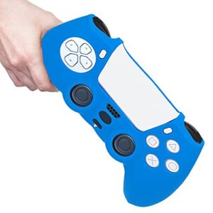 Controller Grip Cover, Removeable Silicone Sleeve Comfort for PS5(Blue)