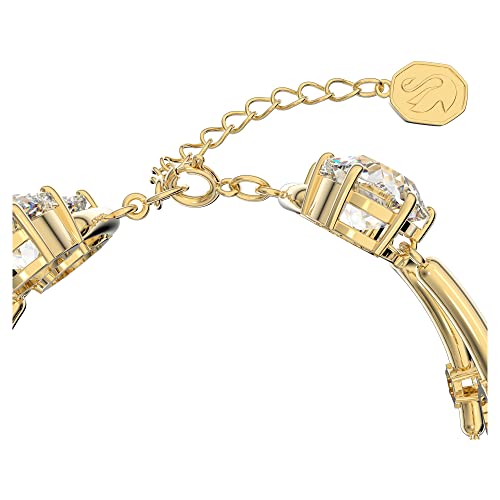 SWAROVSKI Constella bangle, White, Gold-tone Finish