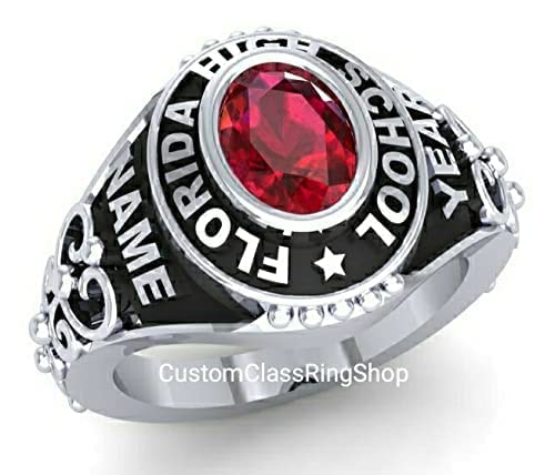 Custom 2024 2025 2026 Design Class ring in silver925