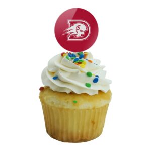 Dixie State Secondary Logo Cupcake Picks Toppers Decoration Set of 6