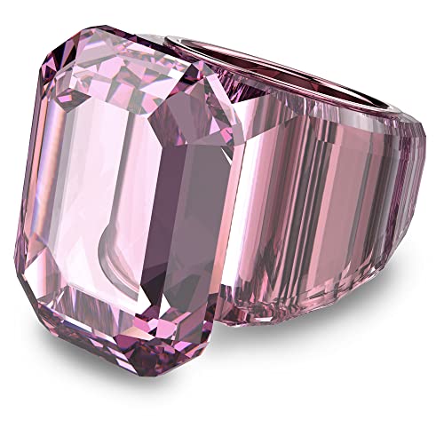 SWAROVSKI Lucent Cocktail Ring, Pink, Size 8