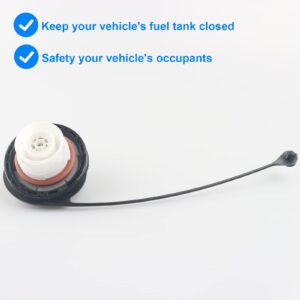 Gas Cap, Fuel Cap Replace FC1060, FC-1060 Compatible with Ford Mercury - 2005 2006 2007 Ford Escape, 2005 2006 2007 Ford Focus, 2005 2006 2007 Mercury Mariner