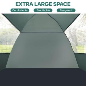 2-3 Person Camping Tent, Tents for Camping with Removable Rainfly, Family Dome Easy Set Up Tent, Lightweight Tent for Camping, Traveling, Hiking, Outdoor