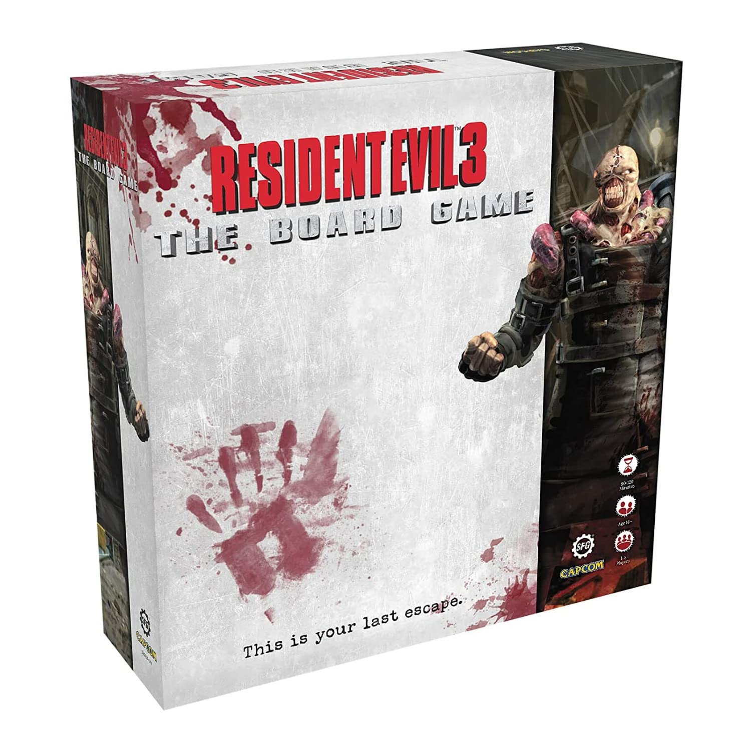 Resident Evil 3 The Board Game and City of Ruin Expansion Bundle (2 Items)