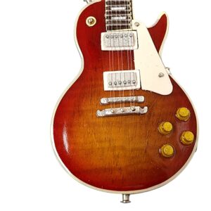 AXE HEAVEN 6'' 1959 Les Paul Standard Cherry Sunburst Guitar Holiday Ornament