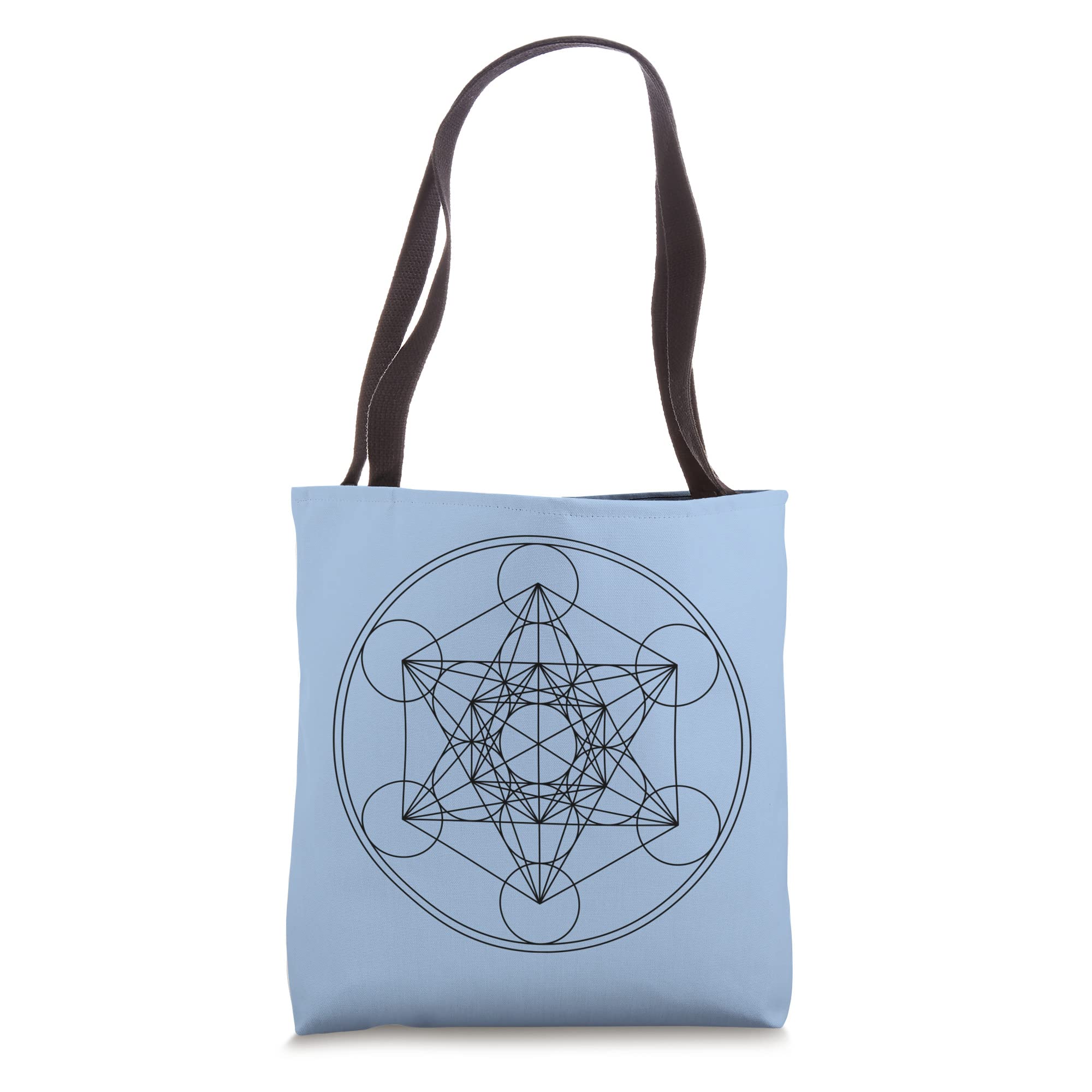 Sacred Geometry Symbol Yoga Spirituality Math Metatron Zen Tote Bag