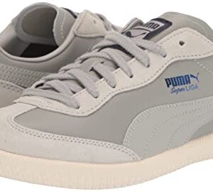 PUMA Mens Super Liga OG Sneaker, Limestone-Peacoat, 13