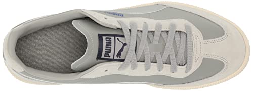 PUMA Mens Super Liga OG Sneaker, Limestone-Peacoat, 13