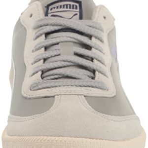 PUMA Mens Super Liga OG Sneaker, Limestone-Peacoat, 13