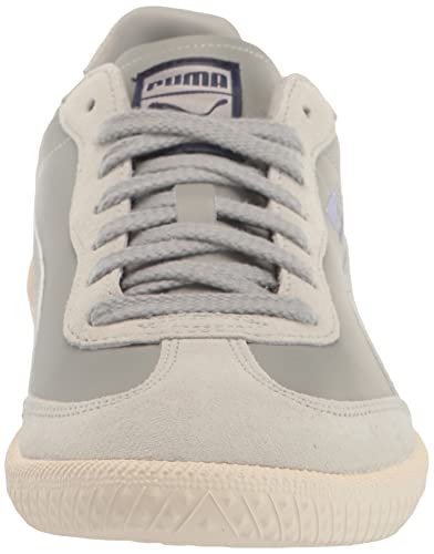 PUMA Mens Super Liga OG Sneaker, Limestone-Peacoat, 13