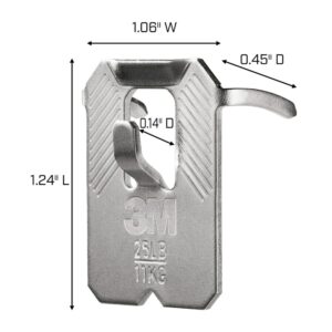 3M Claw Drywall Picture Hanger,Silver