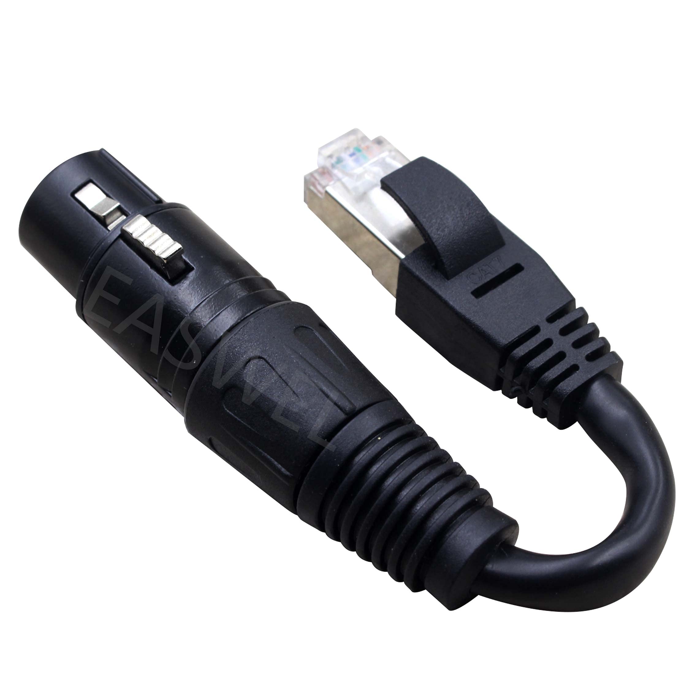 DMX Cable Adapter RJ45 to XLR 3 Pin Female Cable