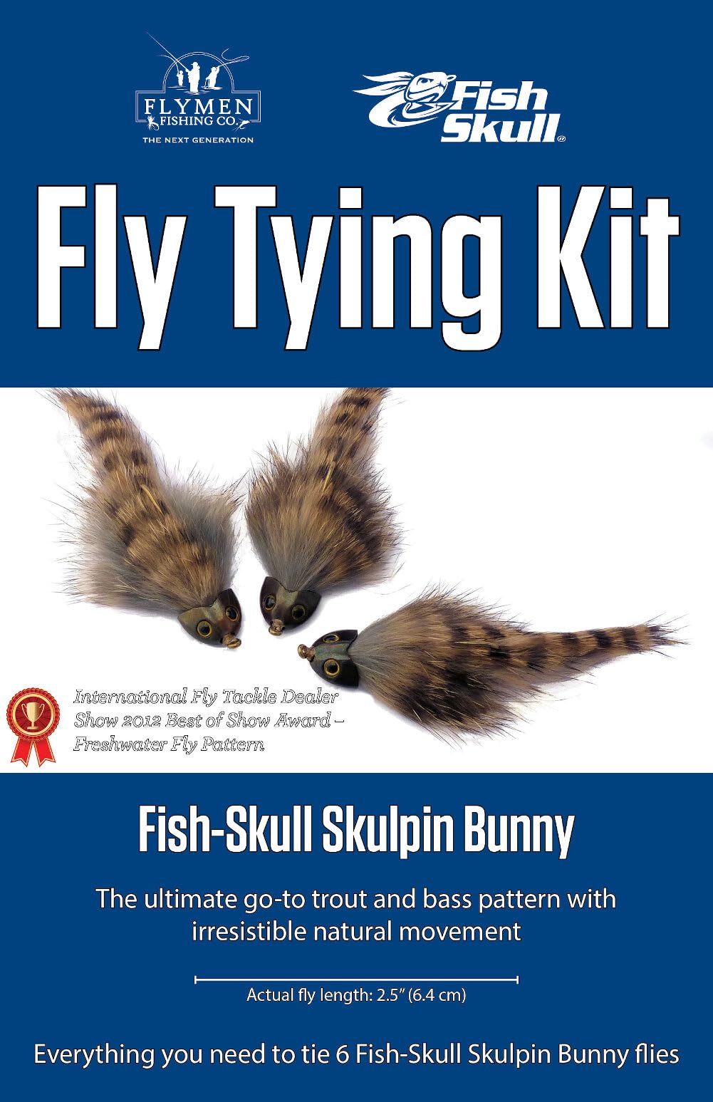 Flymen Fishing Company Skulpin Bunny Fly Tying Kit