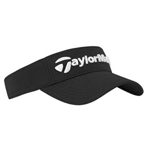 TaylorMade Golf Standard Radar Visor, Black, Medium