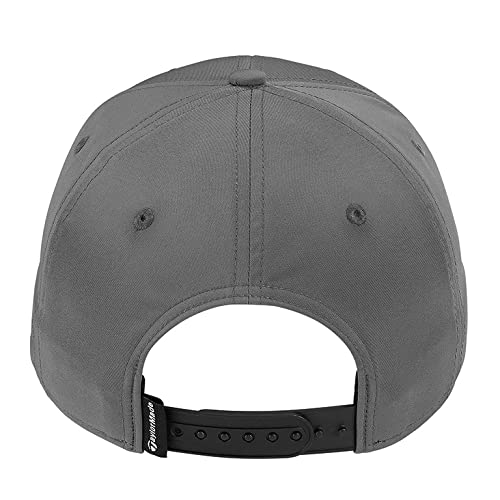 TaylorMade Golf Standard Lifestyle Logo Hat, Charcoal, Medium