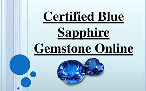 LMDPRAJAPATIS Natural Certified 7.25 Carat Original Unheated Untreatet Blue Sapphire (Neelam) 925 Sterling silver Ring Octagon Shape For Men & Women's