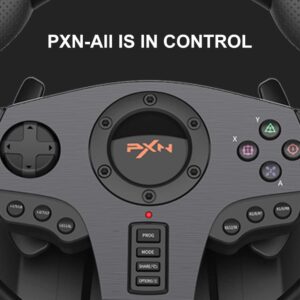 PXN V900 Steering Wheel Gaming - 270/900° Sim Xbox Racing Wheel with Pedals Paddle Shifter Vibration Feedback Wheel for Xbox One, Xbox Series S/X, PC, PS3, PS4, Switch, Android TV