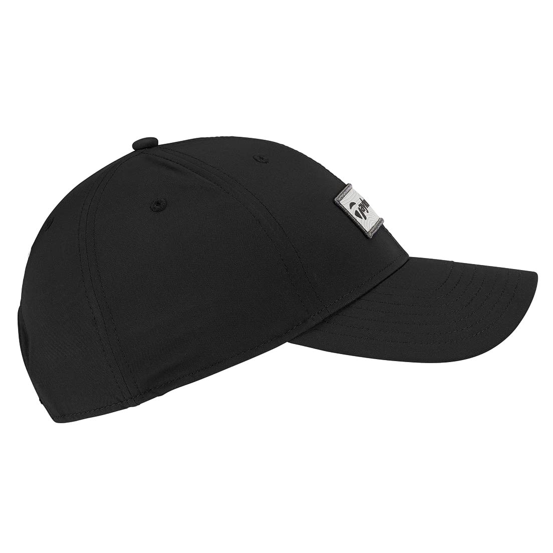 TaylorMade Golf Standard Cage Patch Logo Hat, Black, Medium