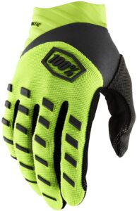 100% airmatic youth motocross & mountain biking gloves - durable mtb & dirt bike riding protective gear