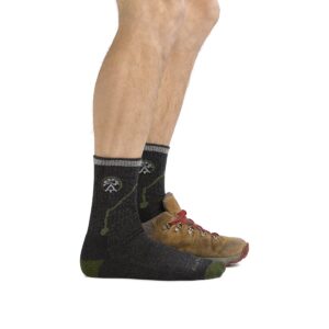 Darn Tough (Style 1956) Men's ATC Micro Crew Midweight with Cushion Sock (Eclipse, X-Large)