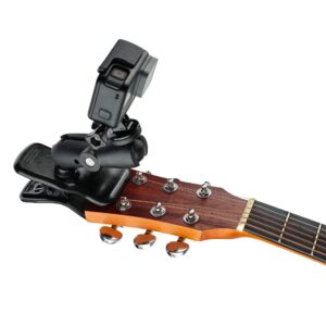 POWRIG Guitar Phone Holder Mount, Action Camera Mount for Guitar