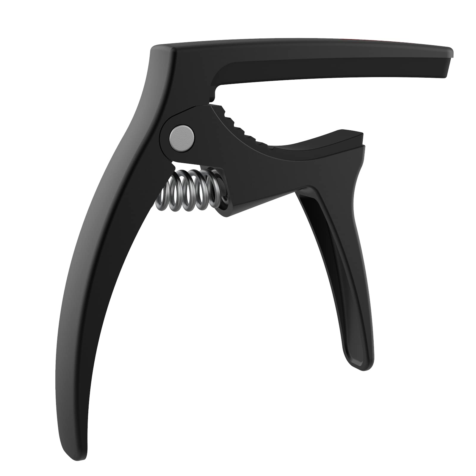 Ukulele Capo for Soprano, Concert, Tenor, Baritone Ukulele, Single Hand Use Uke Capo, Black