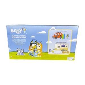 Bluey's Ultimate Play & Go Playset - Includes Carrier Playset, Accessories, and 6 Figures - Bluey, Bingo, Bandit, Chilli, Muffin, Socks