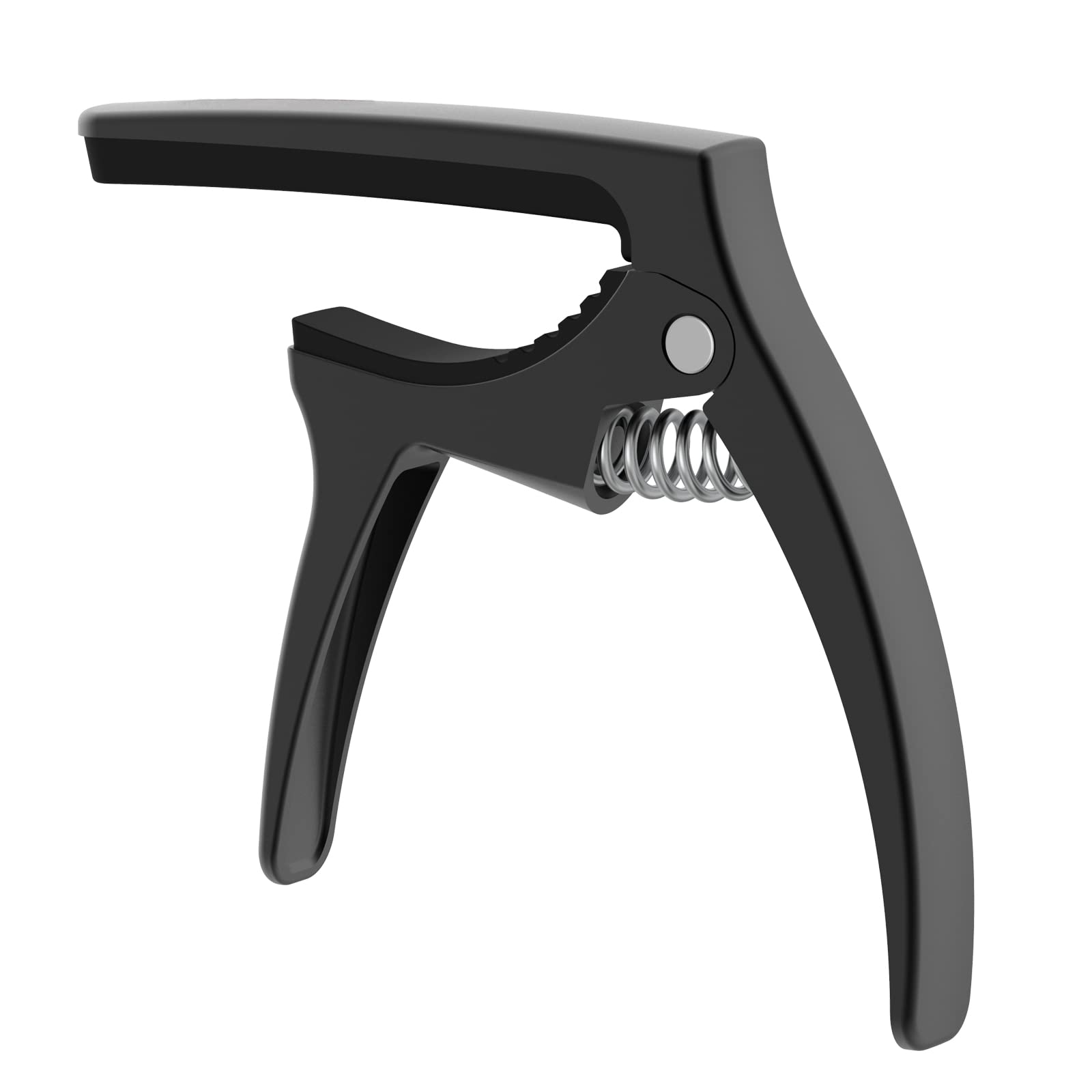 Ukulele Capo for Soprano, Concert, Tenor, Baritone Ukulele, Single Hand Use Uke Capo, Black